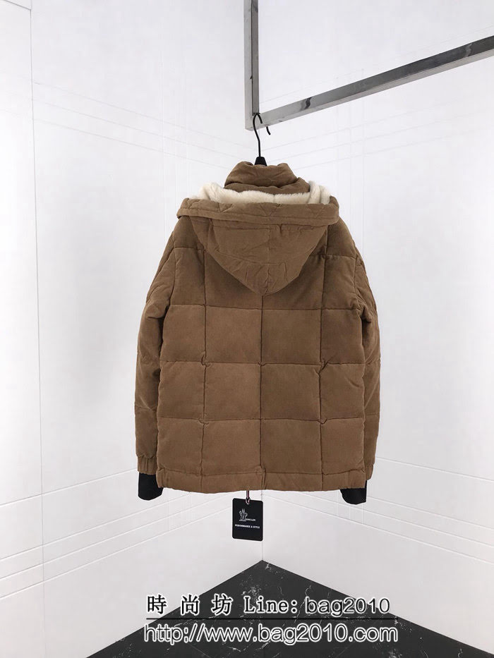 MONCLER蒙口 羽皇2018SS復古燈芯絨 防風保暖 男款羽絨服 ydi2189